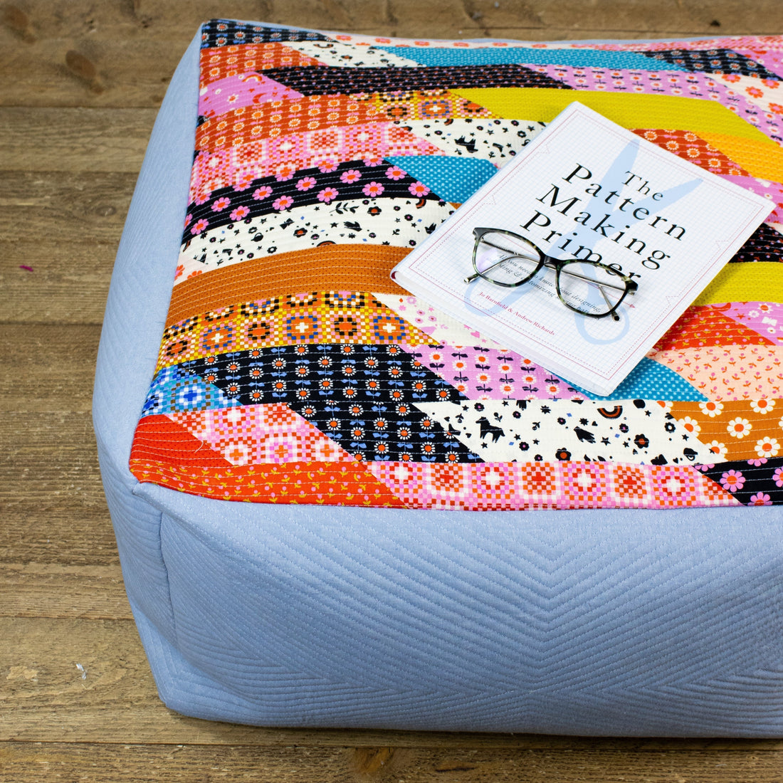 NEW class - quilted floor pouf - weekend