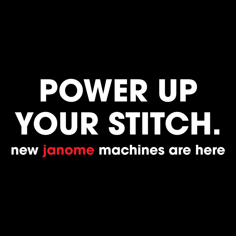 NEW Janome Machines