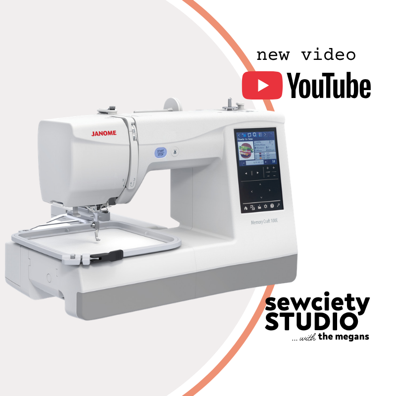 NEW YOUTUBE VIDEO: The PERFECT Beginner Embroidery Machine