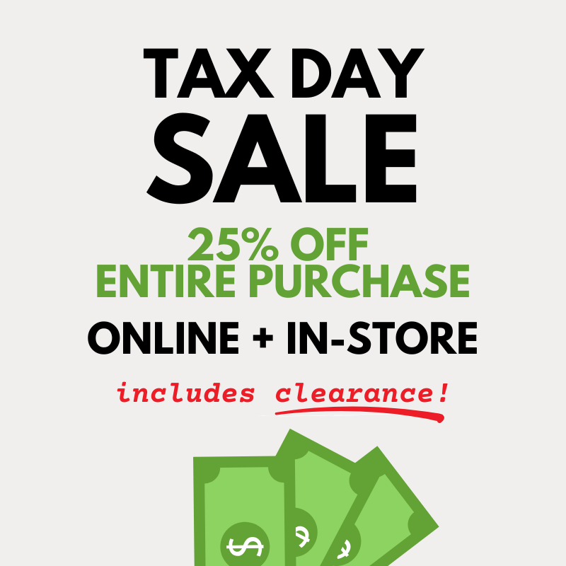 Tax Day Sale