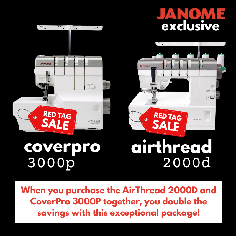 Janome Red Tag Exclusive SALE