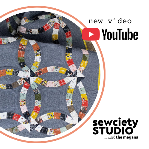 NEW YOUTUBE VIDEO: The Easy Double Wedding Ring Quilt