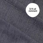 Remnant - 3/4 yd - Cotton Denim - Blue - 6.25 oz