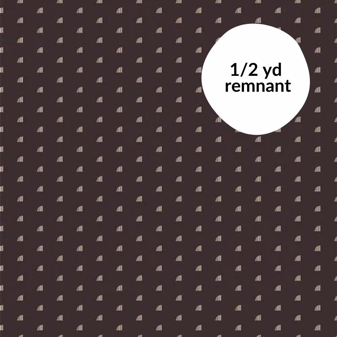 Remnant - 1/2 yd - Duval - Tiny Moon - Truffle