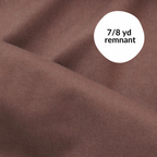Remnant - 7/8 yd - Tencel/Cotton Twill - Chocolate