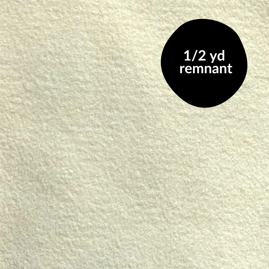 Remnant - 1/2 yd - WoolFelt - Suntan
