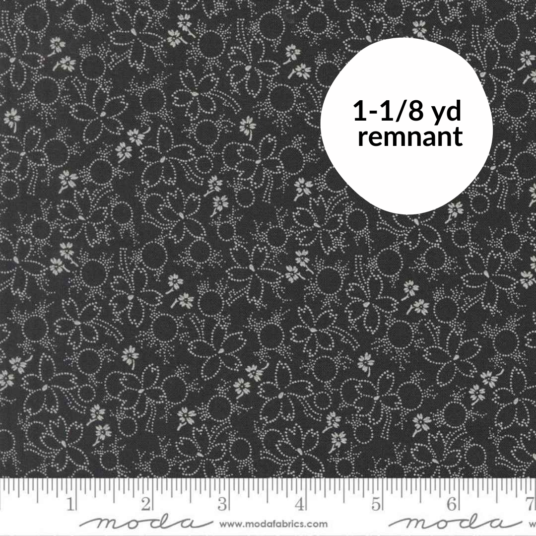 Remnant - 1-1/8 yd - Arabesque - Wonder Midnight