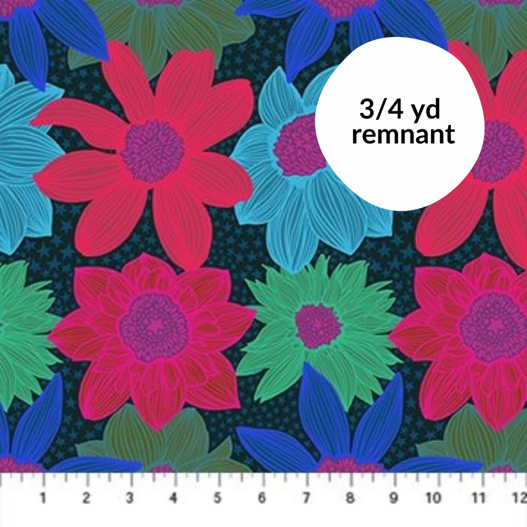 Remnant - 3/4 yd - Jumpstart - Stars and Stripes - Navy