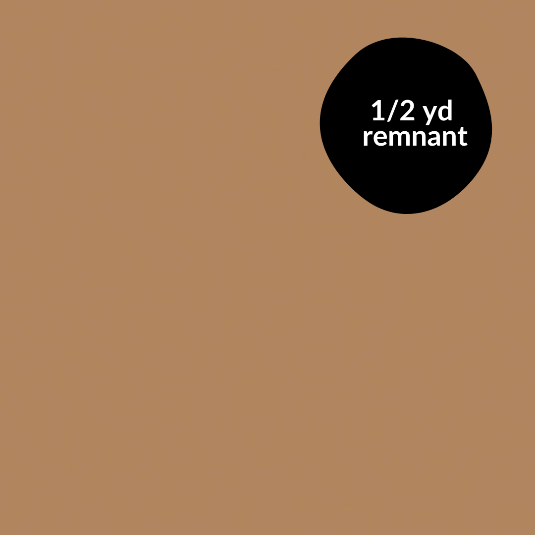Remnant - 1/2 yd - Confetti Cotton Solid - Nutmeg
