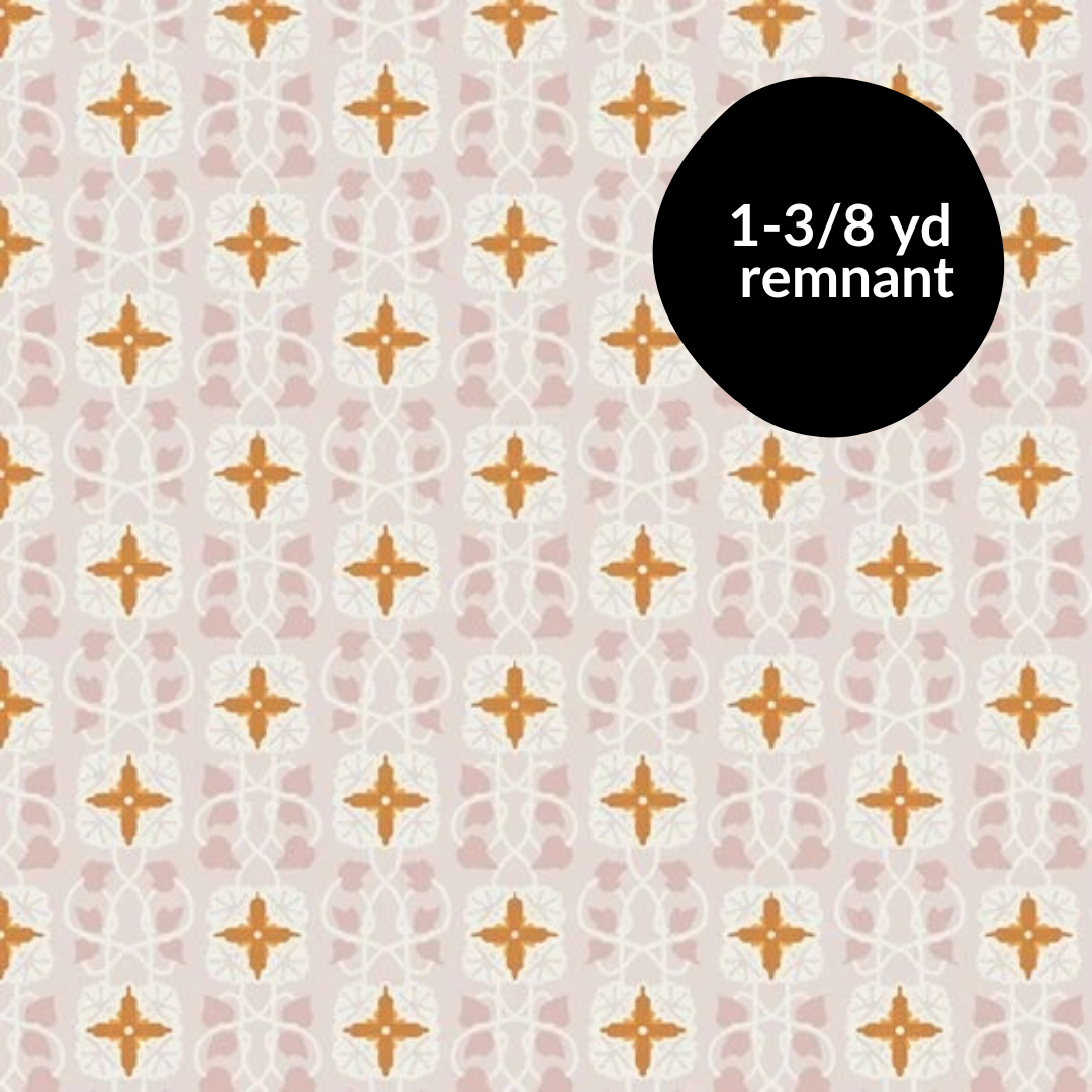 Remnant - 1-3/8 yd - Barcelona - La Pedrera Glow