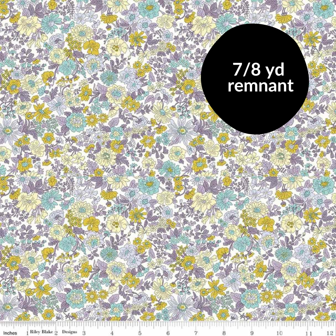 Remnant - 7/8 yd - Liberty - Emily Annabelle B