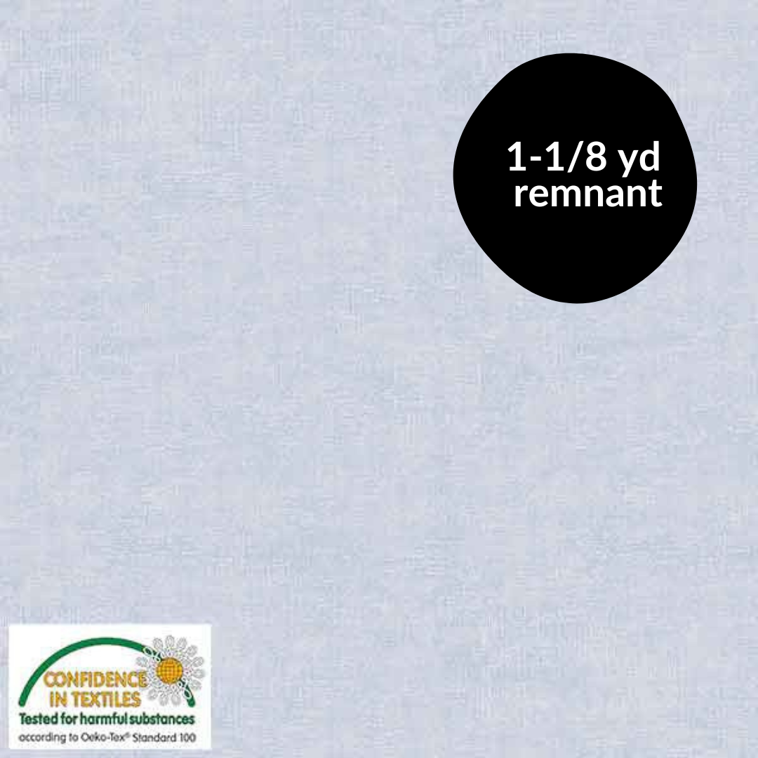 Remnant - 1-1/8 yd - Melange - Light Blue