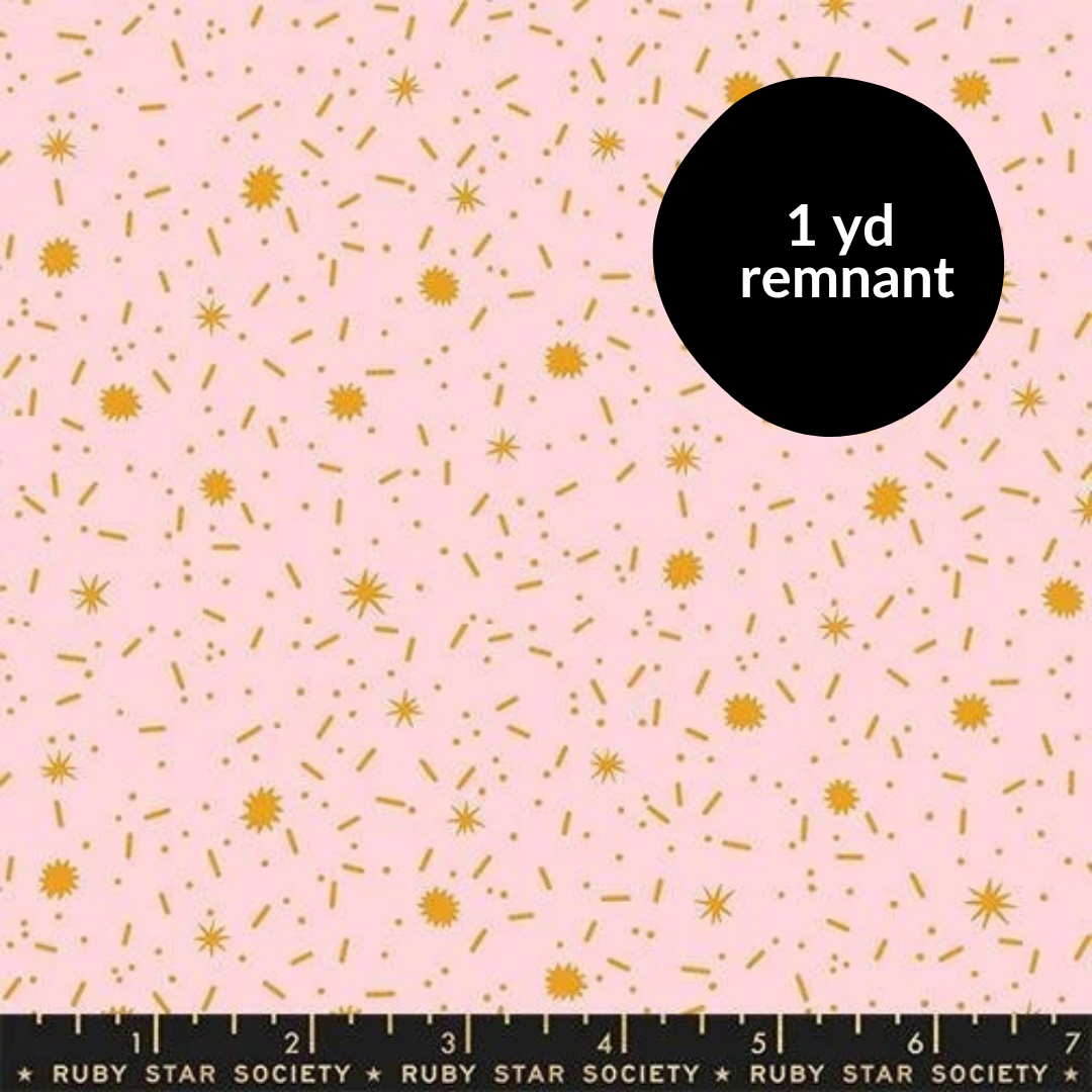 Remnant - 1 yd - Egg and Friends - Sugar Rush - Candy Pink