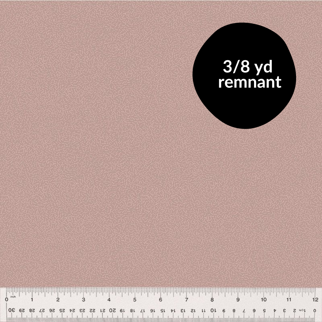 Remnant - 3/8 yd - Nature Study 2.0 - Pile - Grape
