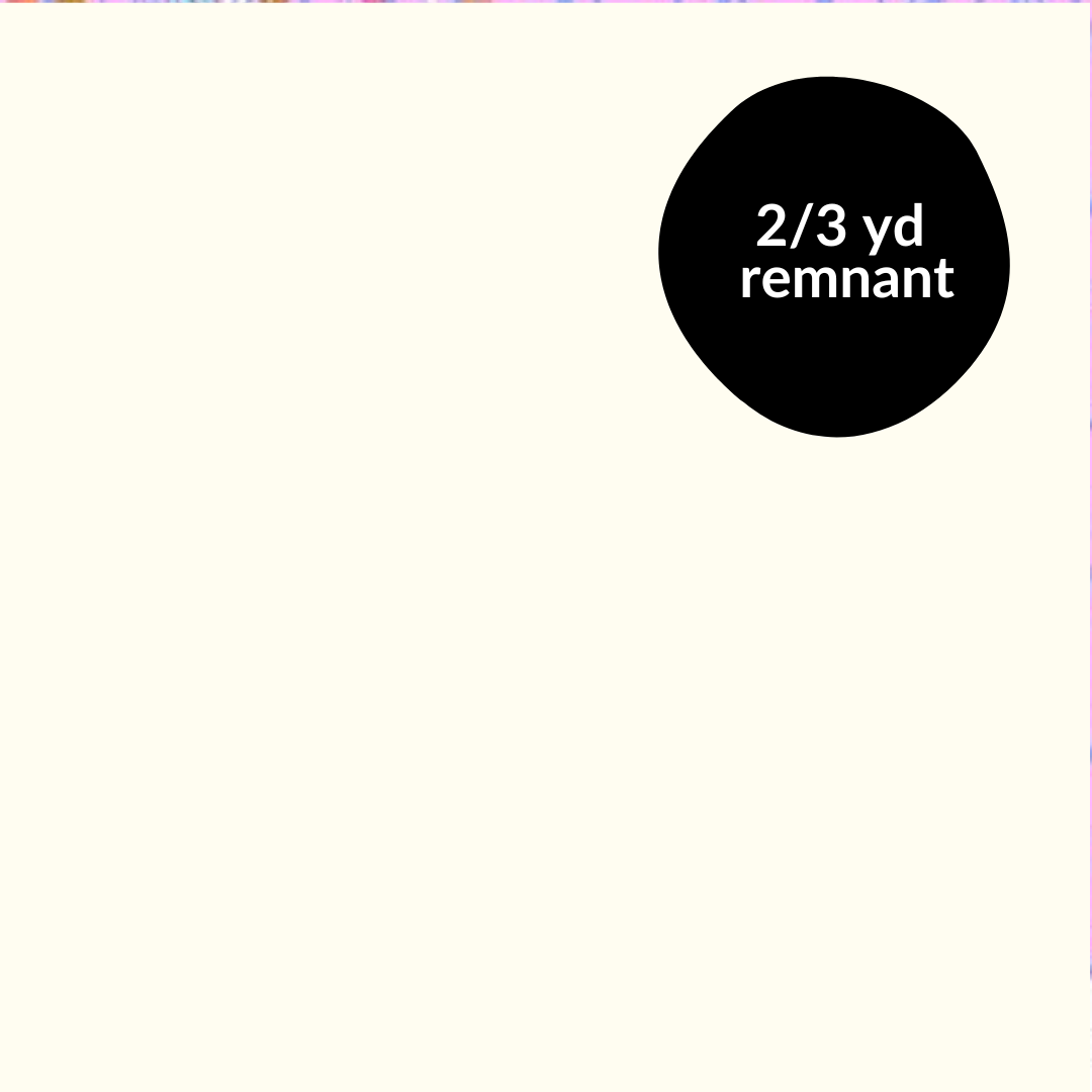 Remnant - 2/3 yd - Confetti Cotton Solid - Cotton