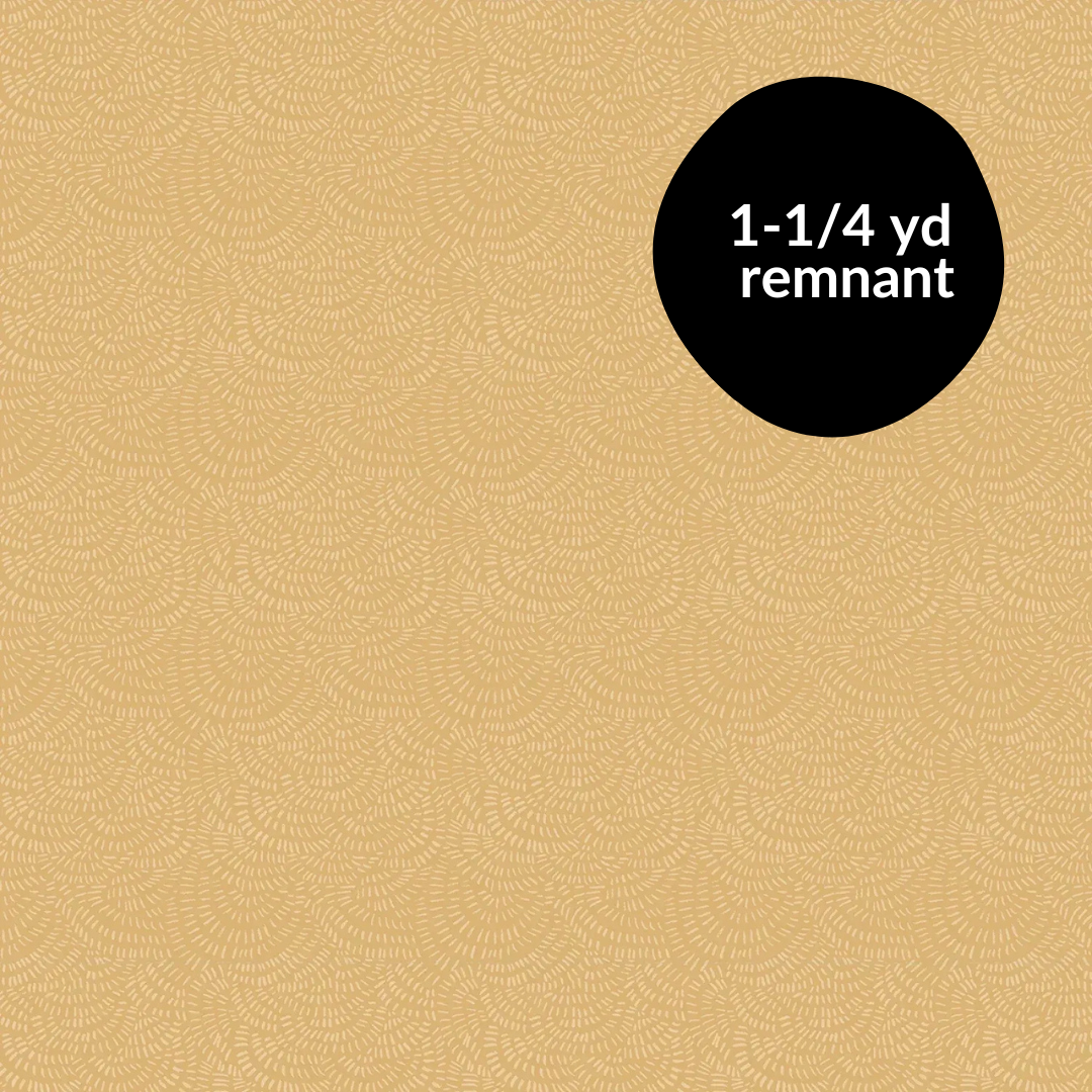 Remnant - 1-1/4 yd - Crimp - Yam