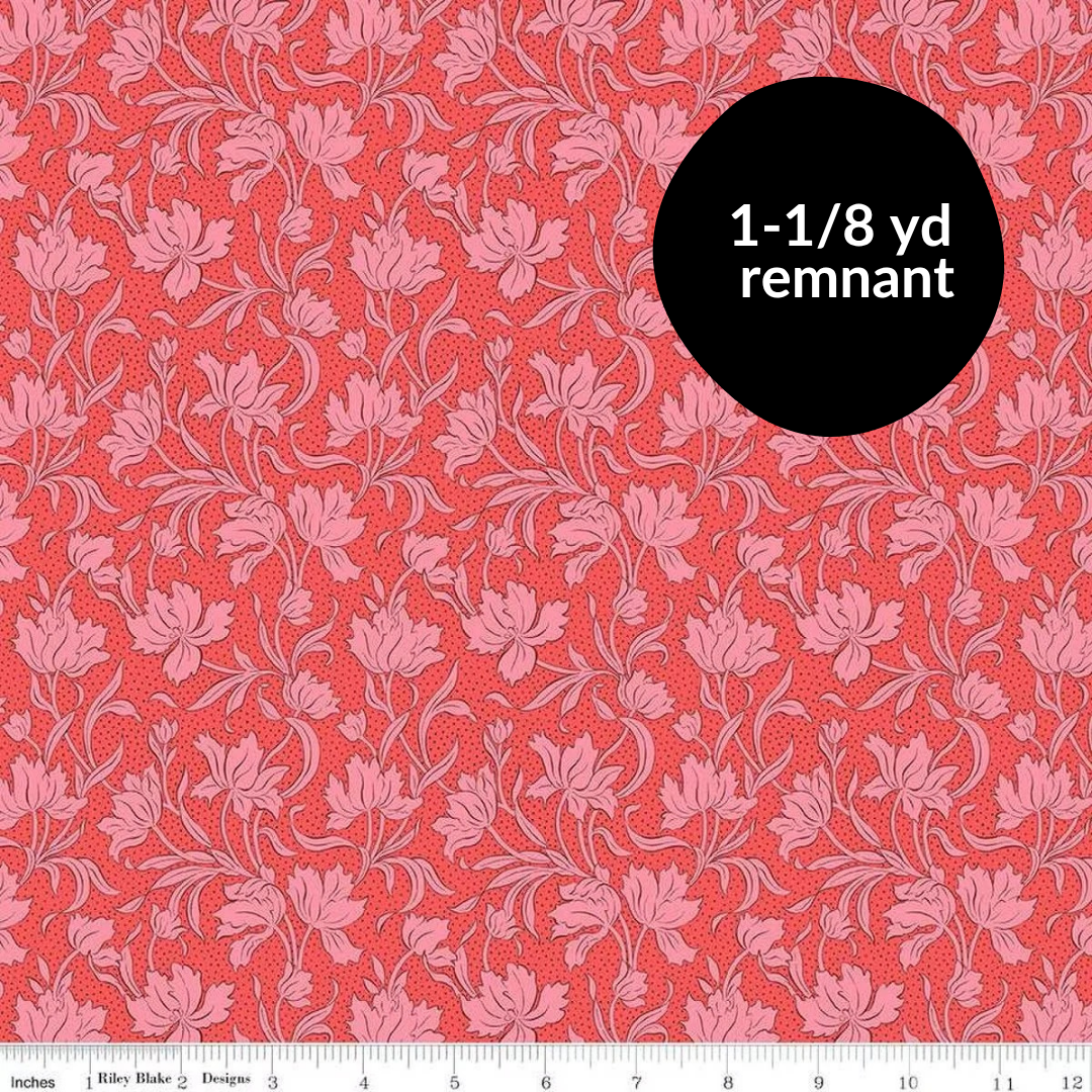 Remnant - 1-1/8 yd - Craft Garden - Craft Blooms A
