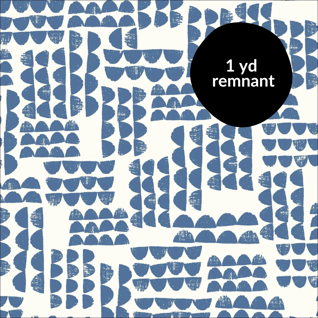 Remnant - 1 yd - Imprint - Ridge - Blue