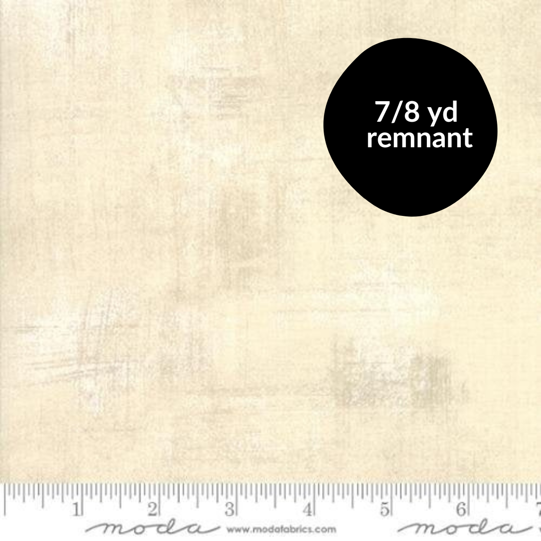 Remnant - 7/8 yd - Grunge Basics - Natural