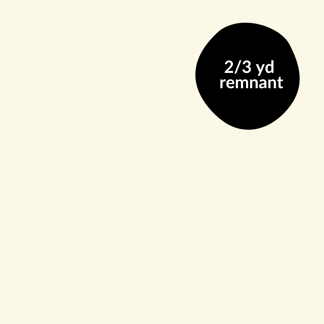 Remnant - 2/3 yd - Confetti Cotton Solid - Le Creme