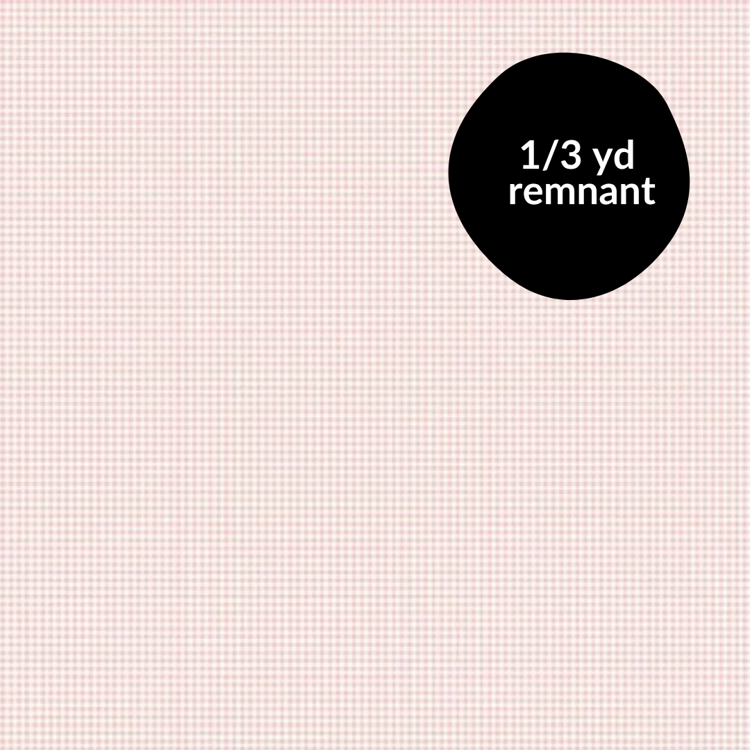Remnant - 1/3 yd - Nest - Checks - Candy
