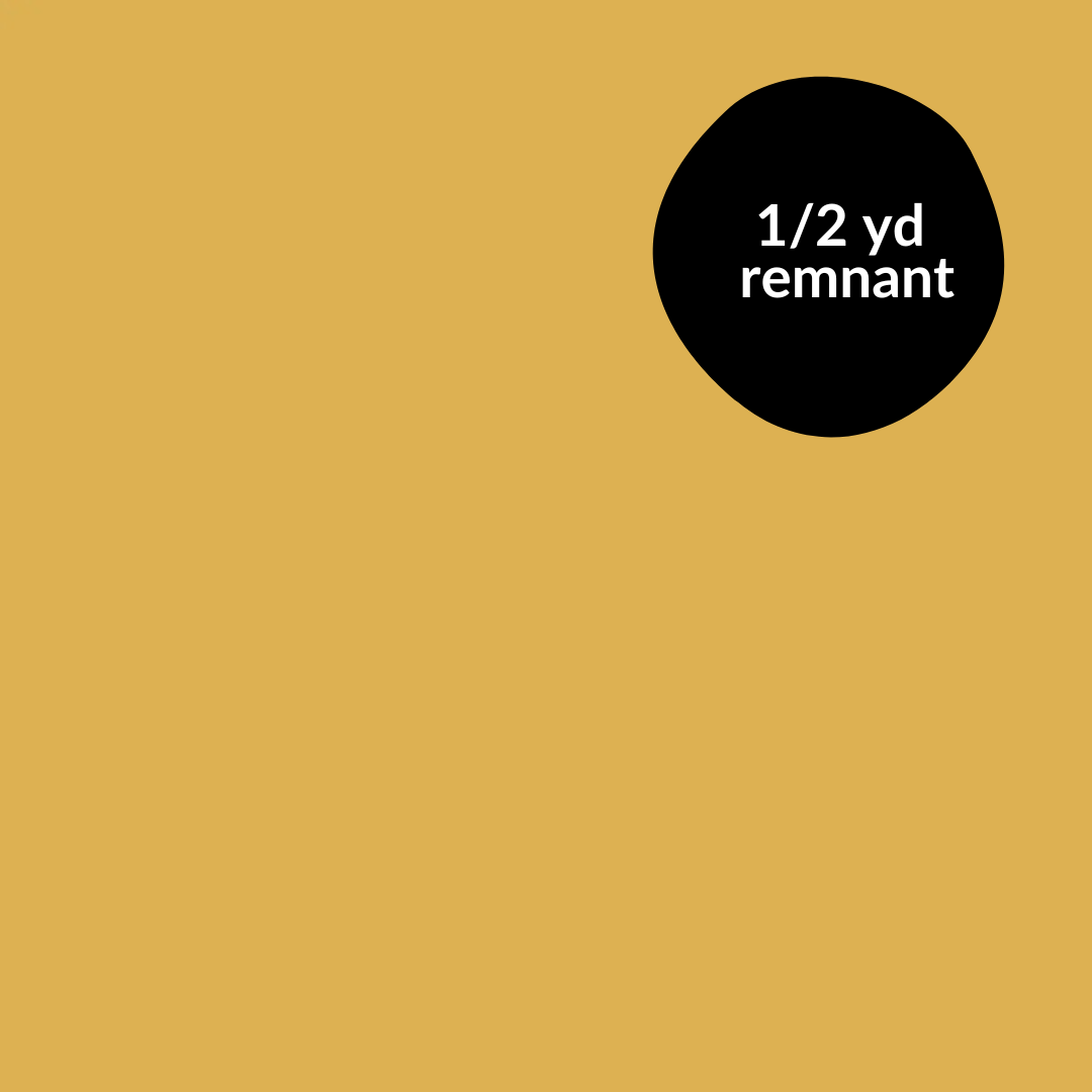 Remnant - 1/2 yd - Confetti Cotton Solid - Golden