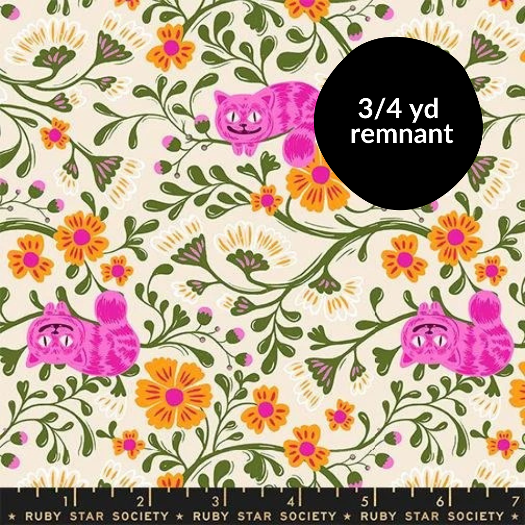 Remnant - 3/4 yd - Hello Alice - Cheshire - Shell