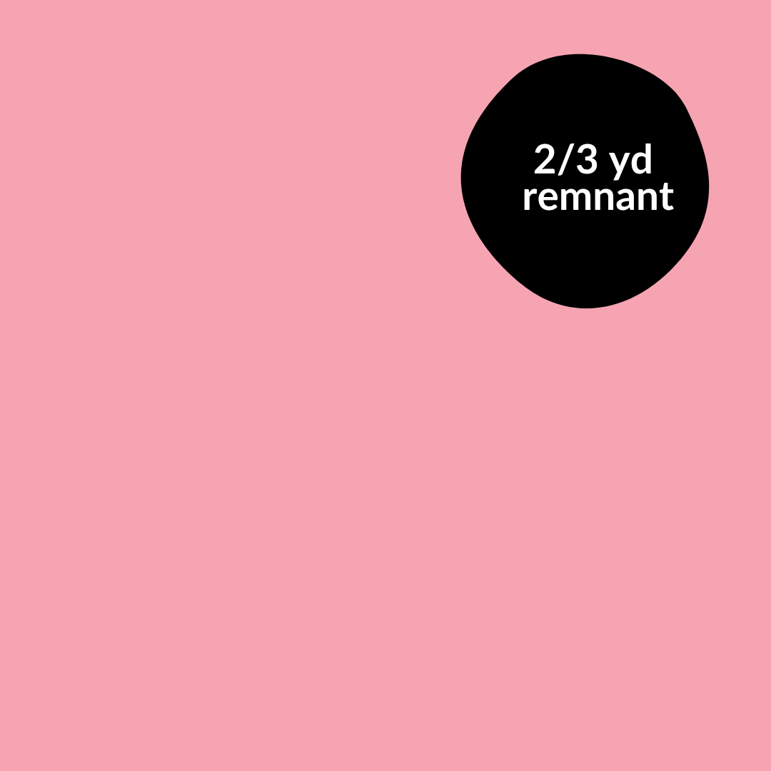 Remnant - 2/3 yd - Confetti Cotton Solid - Peony