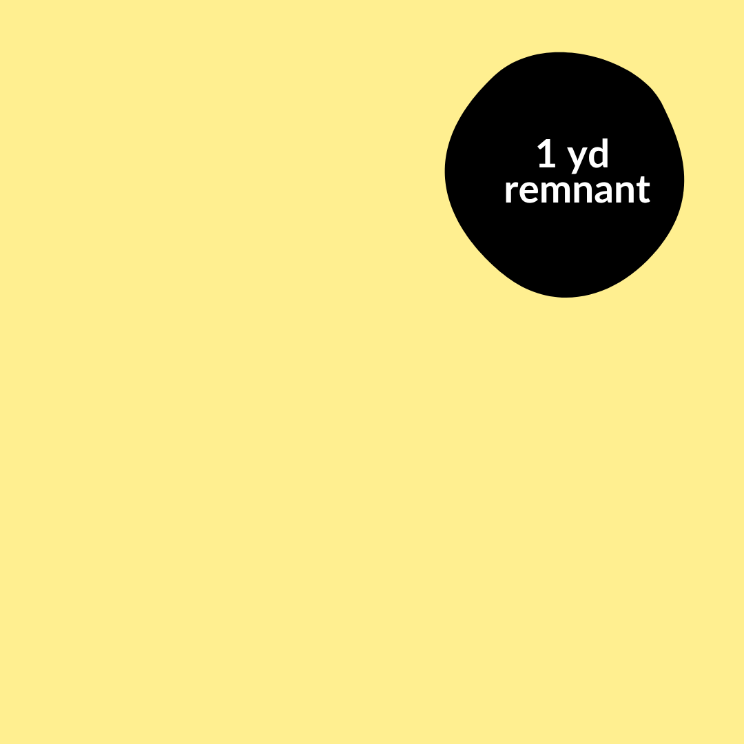 Remnant - 1 yd - Confetti Cotton Solid - Canary