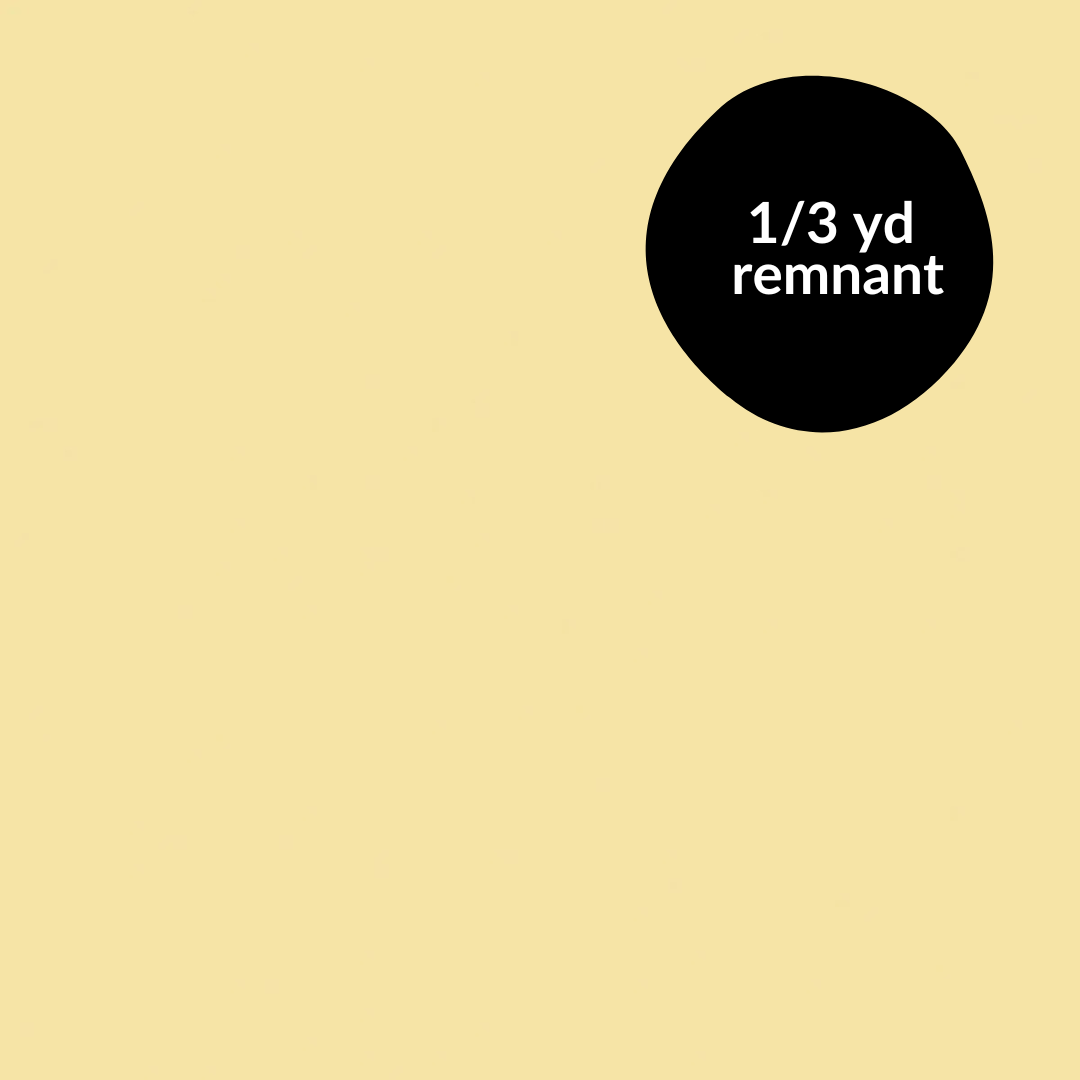 Remnant - 1/3 yd - Confetti Cotton Solid - Sunshine