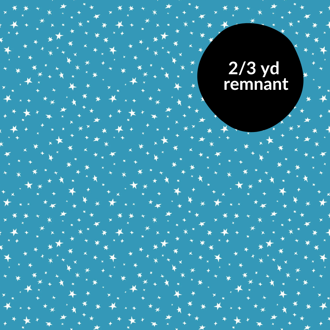 Remnant - 2/3 yd - Goodnight Moon -  Little Stars