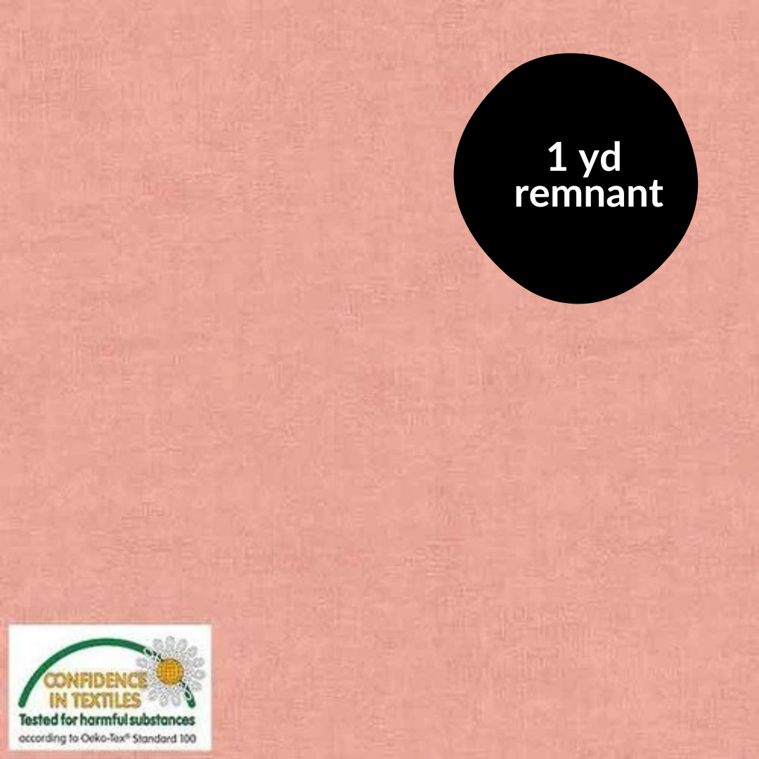 Remnant - 1 yd - Melange - Rose 401