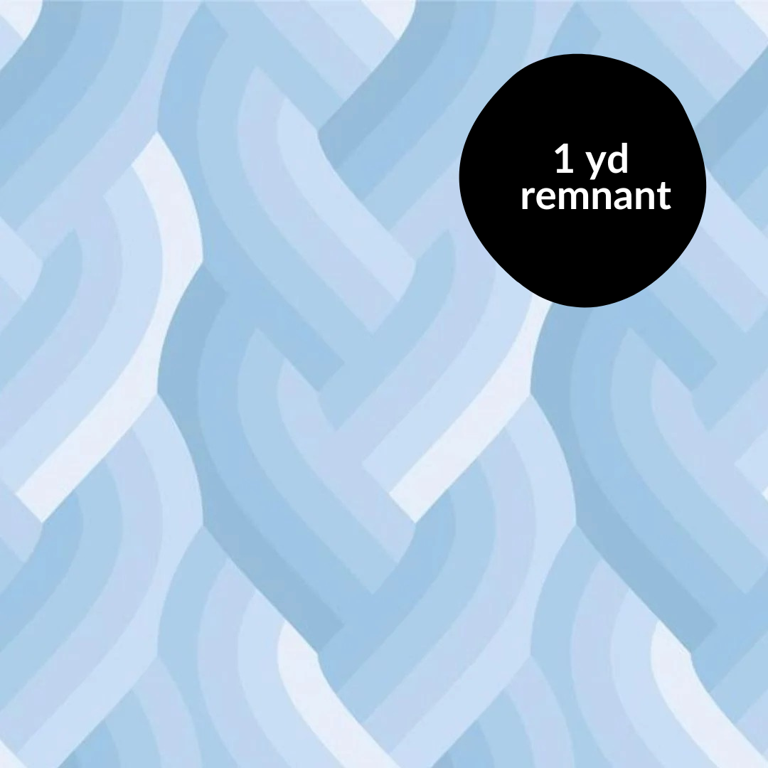 Remnant - 1 yd - Echo Braid - Light Blue