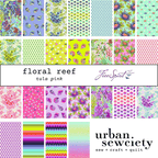 5" Charm Pack - Tula Pink Floral Reef Collection
