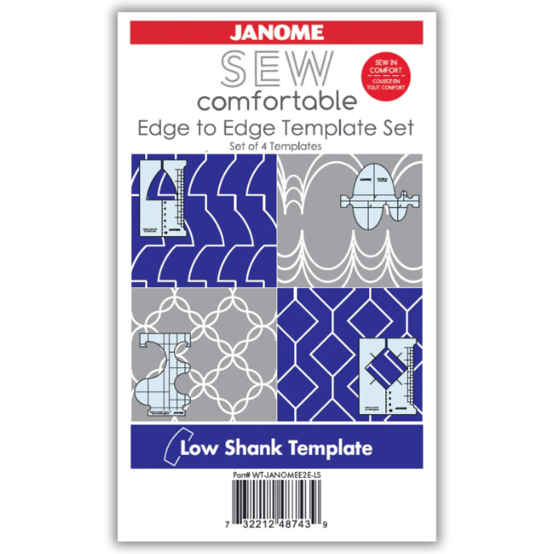 Janome Edge to Edge Template Set - Low Shank Machines
