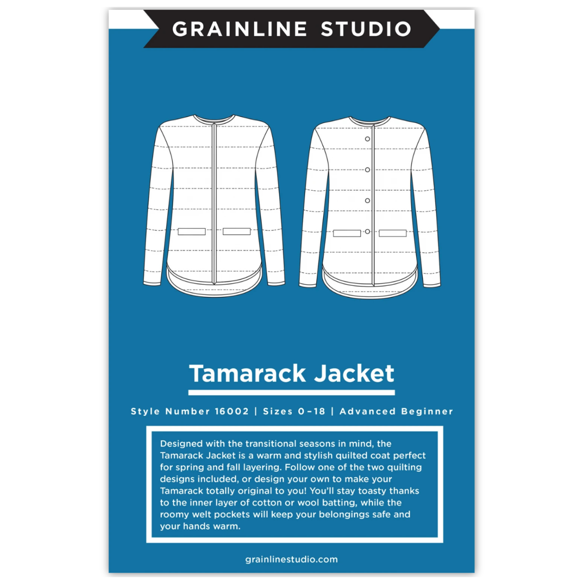 Grainline Studios - Tamarack Jacket