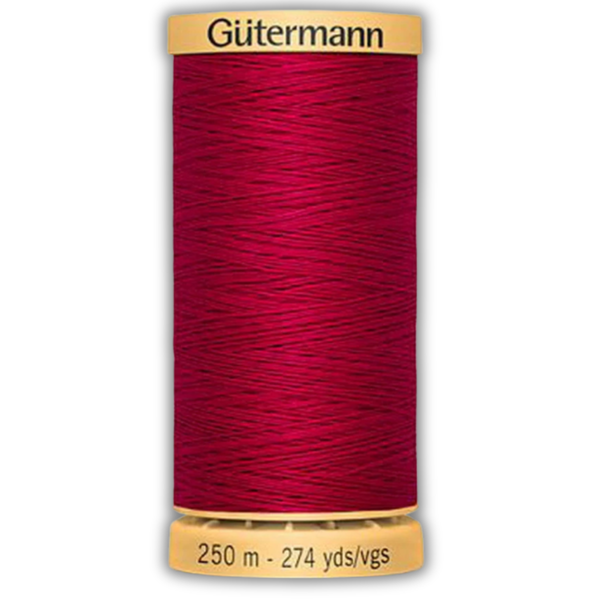 Gutermann Cotton Thread - 50wt - 273yds - Rose Red