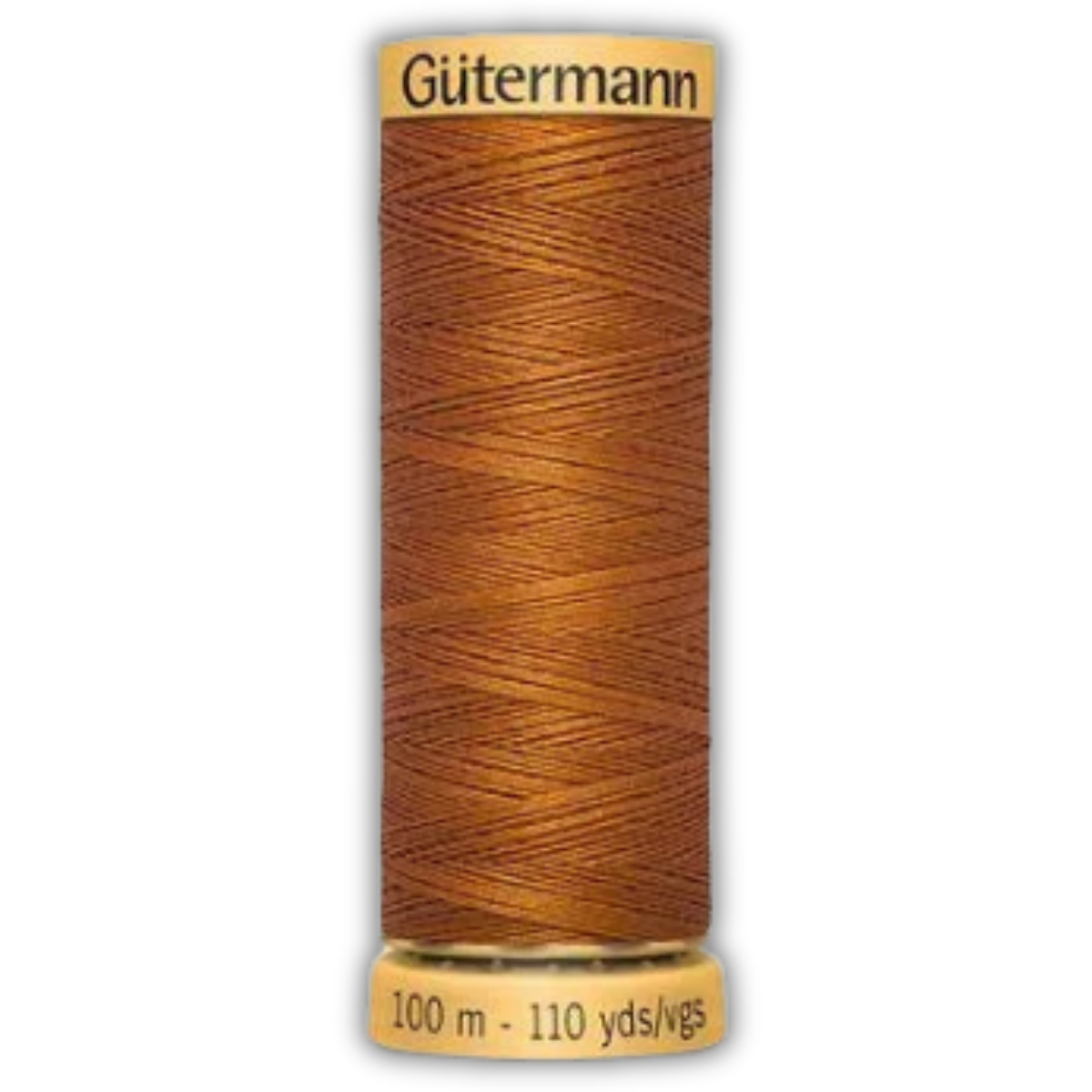 Gutermann Cotton Thread - 50wt - 109yds - Light Rust