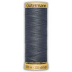 Gutermann Cotton Thread - 50wt - 109yds - Charcoal