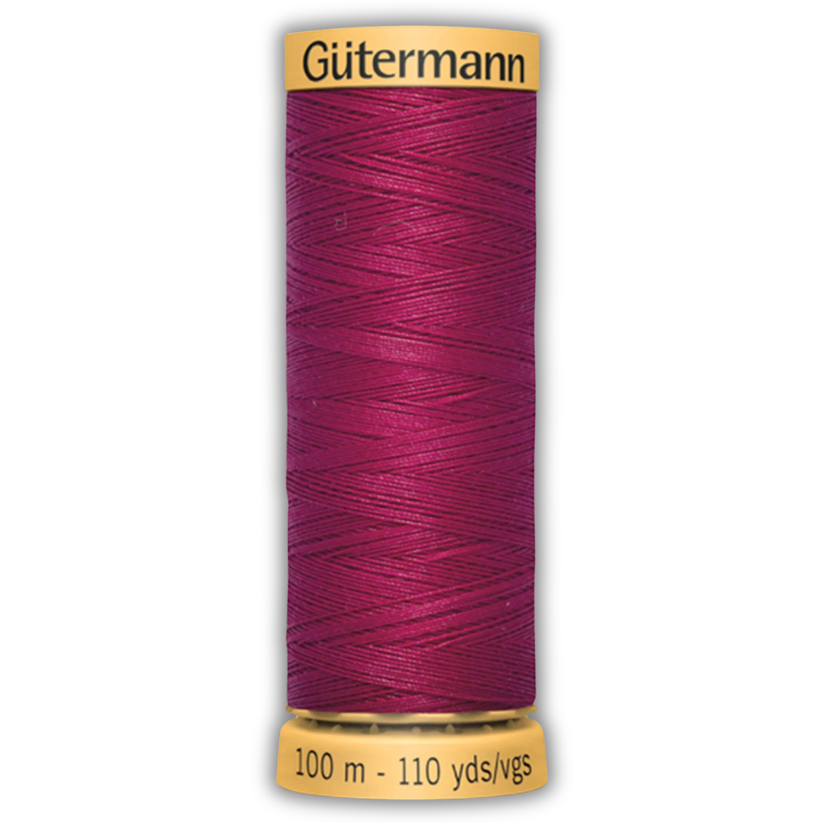 Gutermann Cotton Thread - 50wt - 109yds - Dark Wine