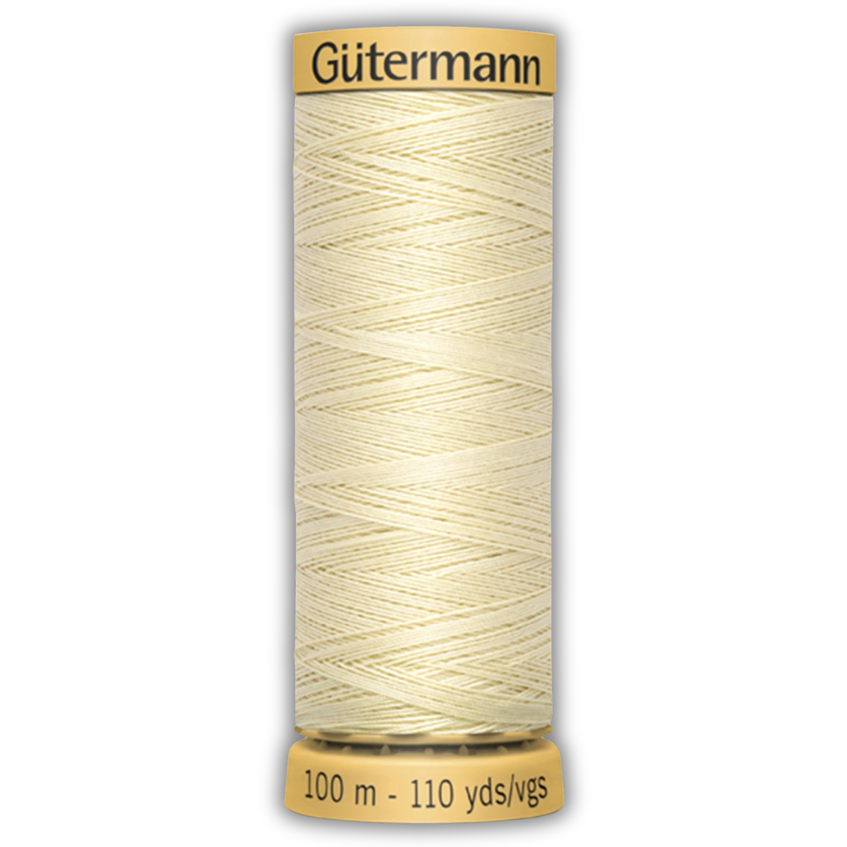 Gutermann Cotton Thread - 50wt - 109yds - Beige