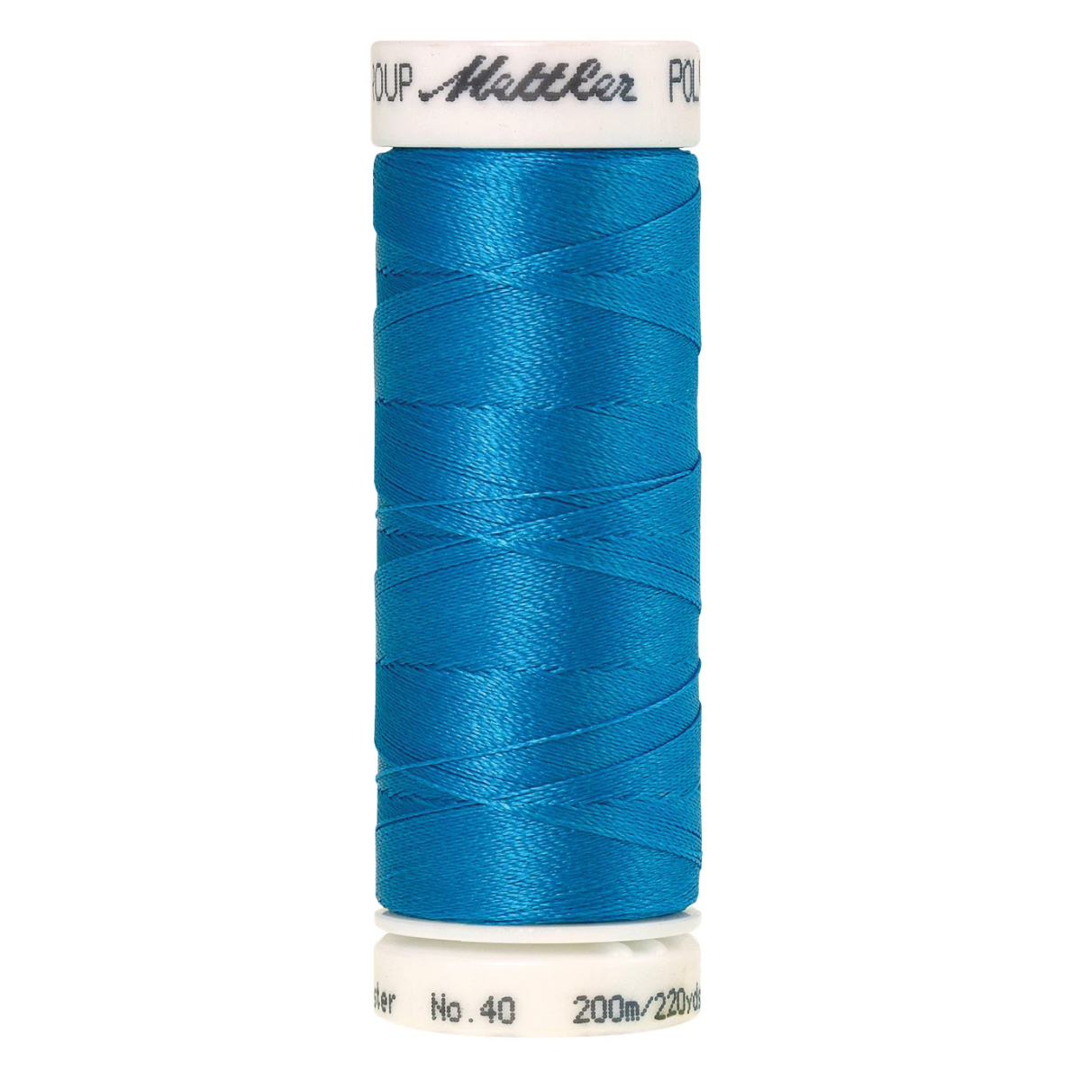 Mettler Poly Sheen Thread - 220 yds - California Blue