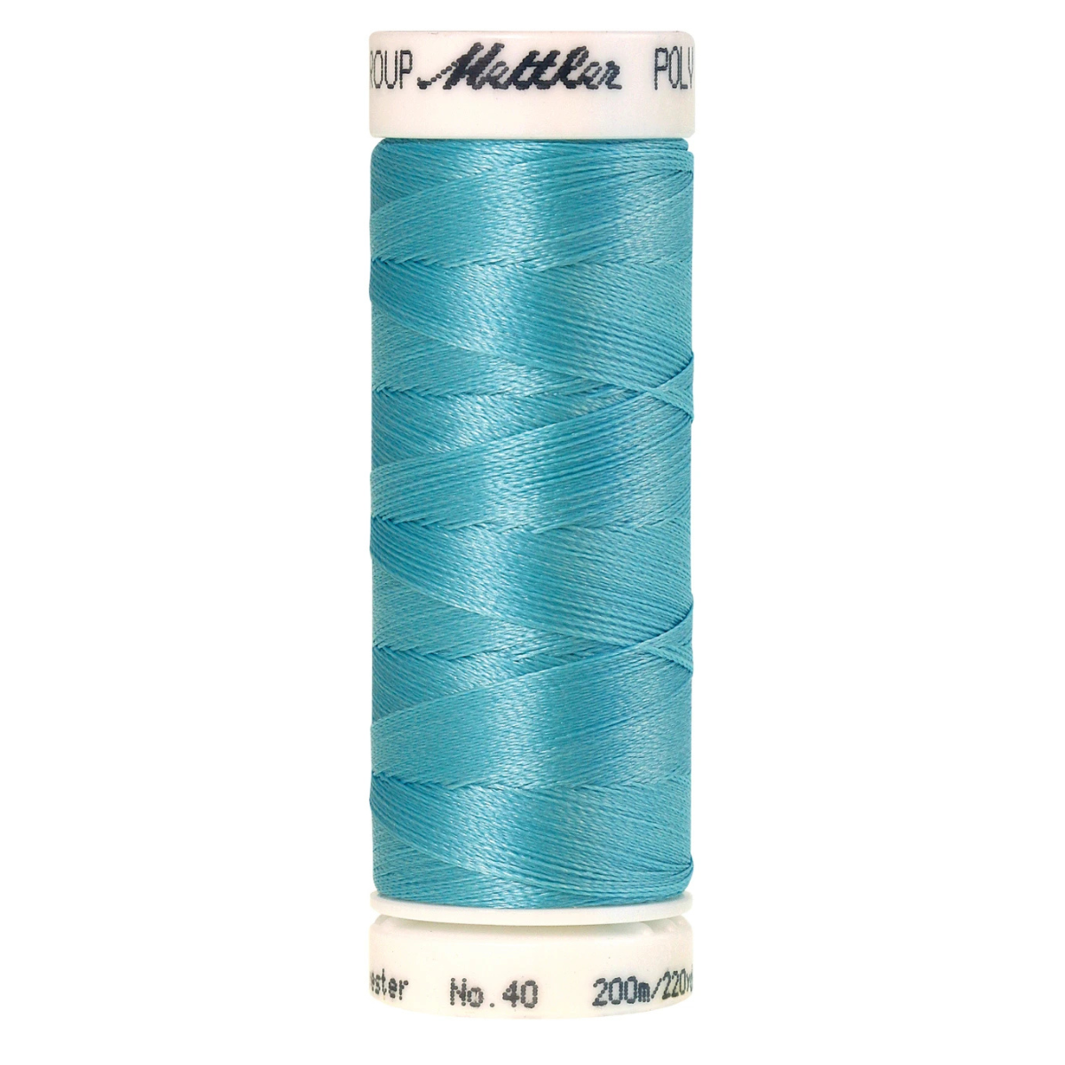 Mettler Poly Sheen Thread - 220 yds - Aqua