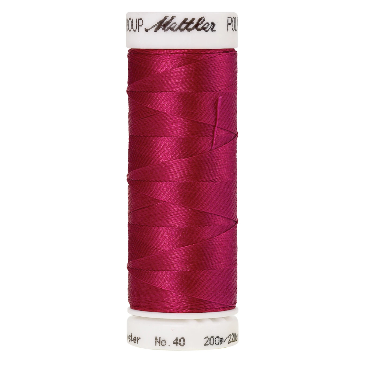 Mettler Poly Sheen Thread - 220 yds - Bright Ruby