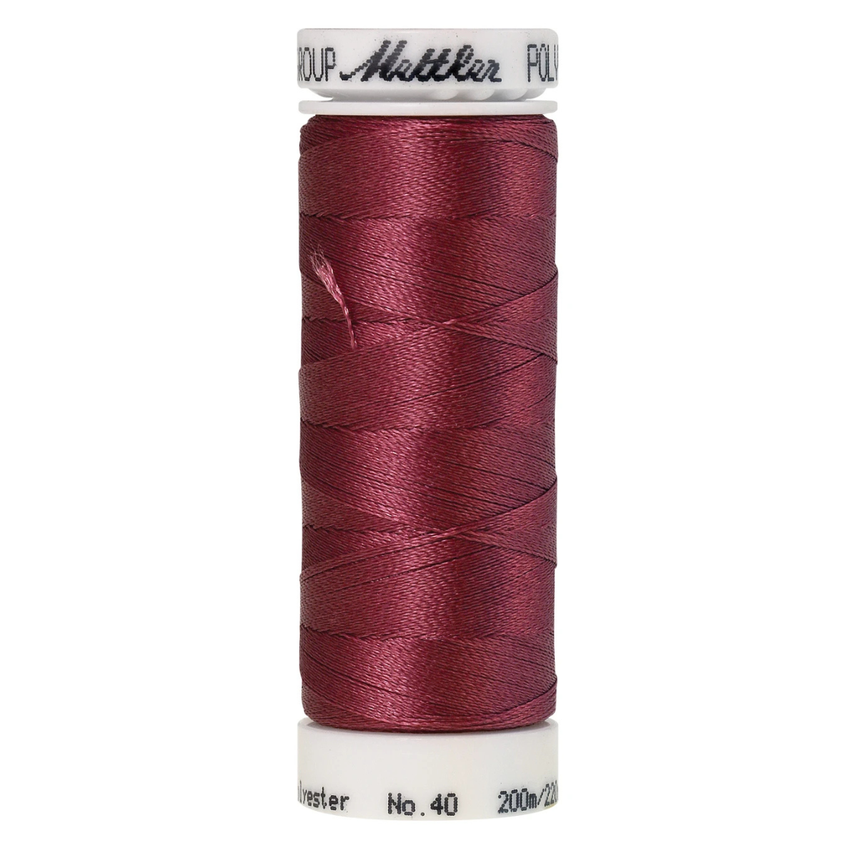 Mettler Poly Sheen Thread - 220 yds - Mauve