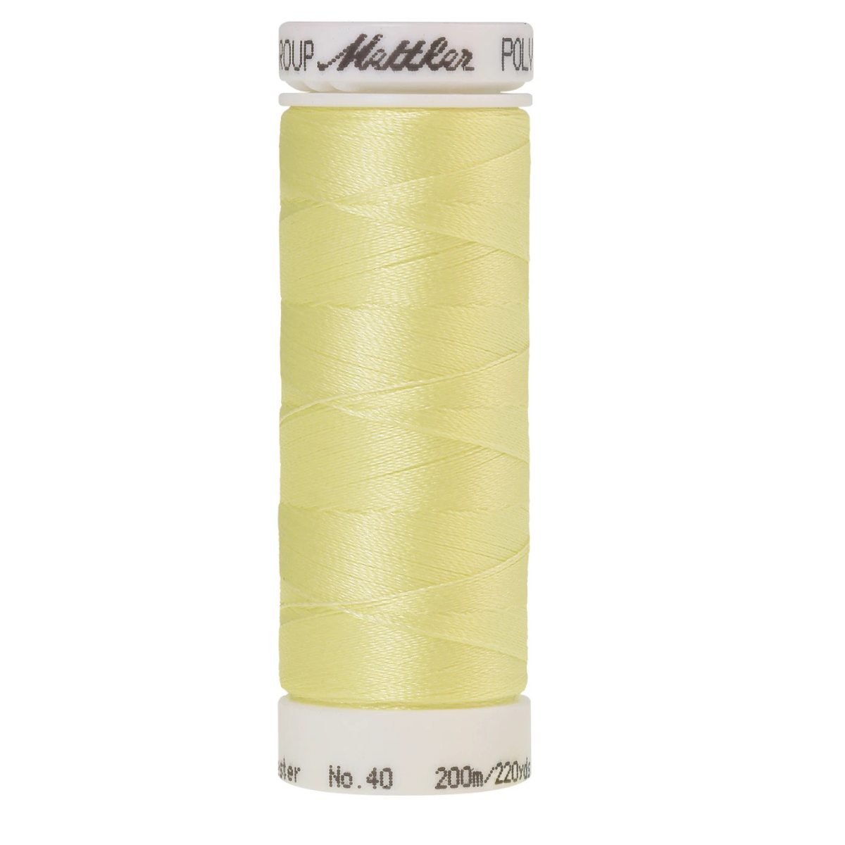 Mettler Poly Sheen Thread - 220 yds - Lemon Frost