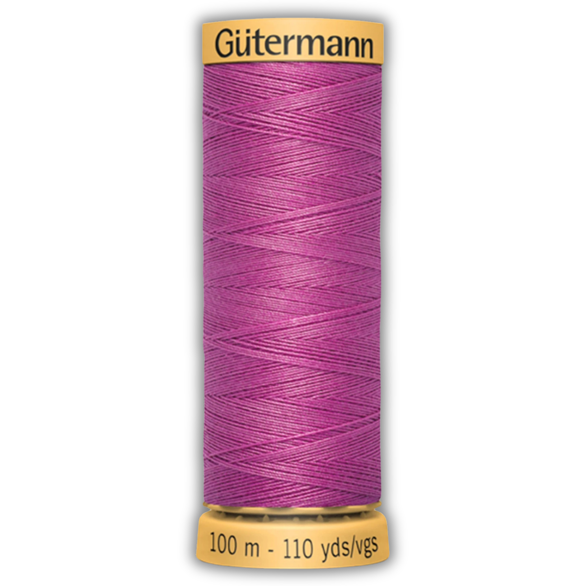 Gutermann Cotton Thread - 50wt - 274 yds - Bright Pink 5980