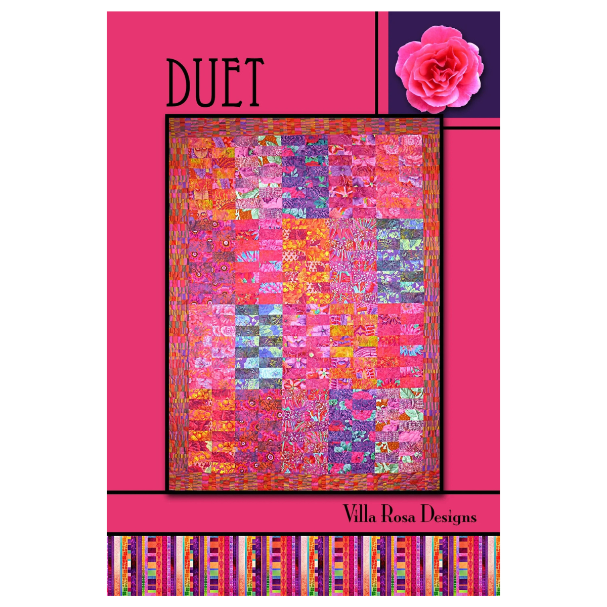 Villa Rosa - Duet Quilt