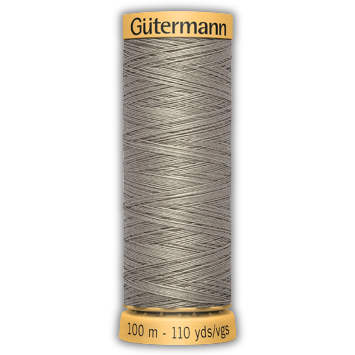 Gutermann Cotton Thread - 50wt - 109yds - Khaki