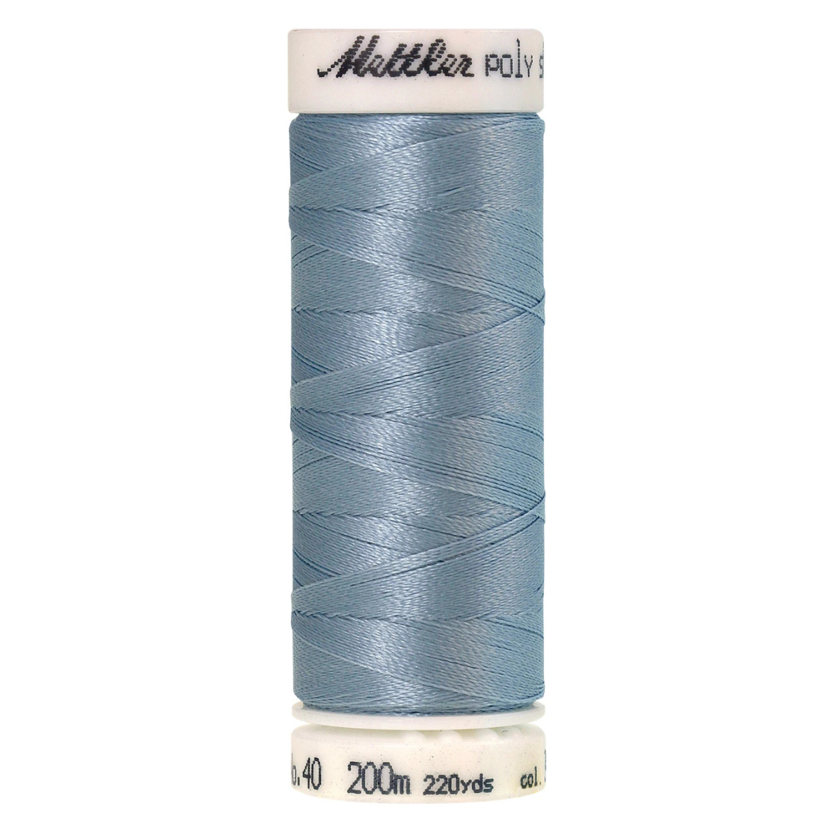 Mettler Poly Sheen Thread - 220 yds - Azure Blue